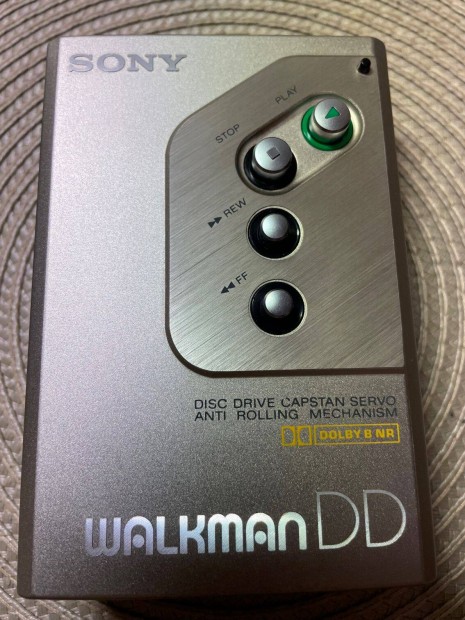 Sony WM-DD10 walkman MDR-W10 Turbo flhallgatval, eredeti Sony tokkal