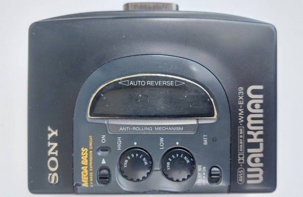 Sony WM-EX39 ODA-Vissza Jtsz Sztere Walkman Kazetts MAGN Sony