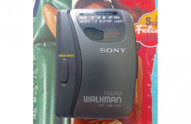 Sony WM-FX123 Sztere Rdi FM/AM Walkman Kazetts MAGN Sony