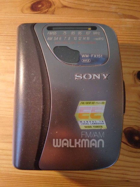 Sony WM-FX151 walkman rdis kazetts magn