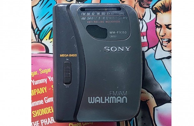 Sony WM-FX153 Sztere Rdi FM/AM Walkman Kazetts MAGN Sony