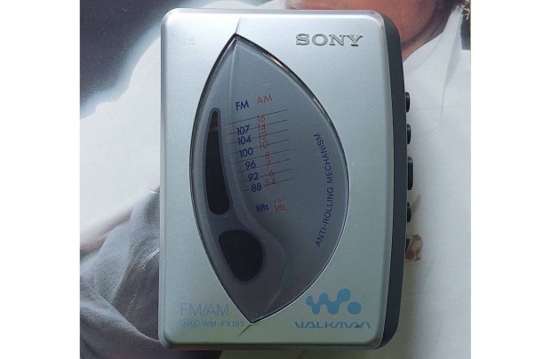 Sony WM-FX193 Sztereó Rádió FM/AM Walkman Kazettás MAGNÓ Sony
