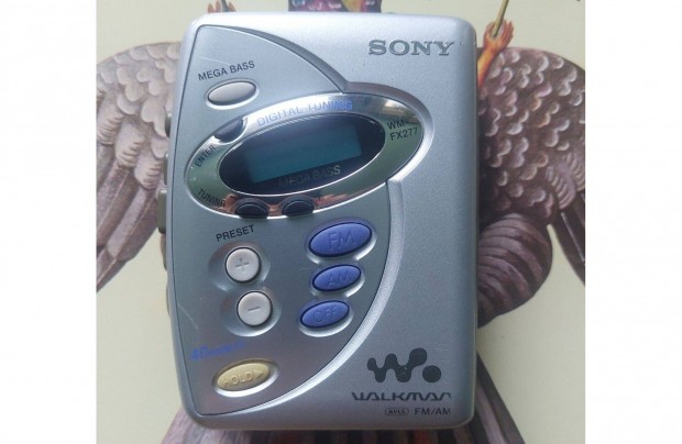 Sony WM-FX277 Sztere Rdi FM/AM Walkman Kazetts MAGN Sony MAGN