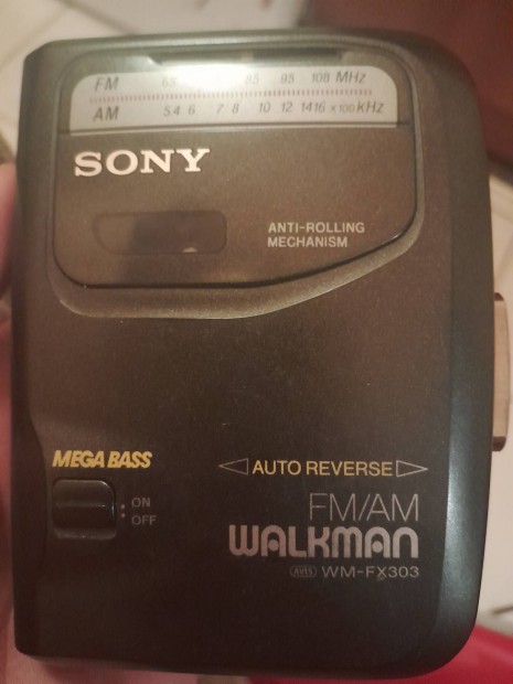Sony WM-FX303 Rdis kazetts walkman 