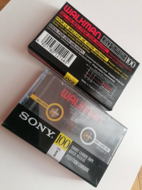 Sony Walkman 100 CrO2 kazetta