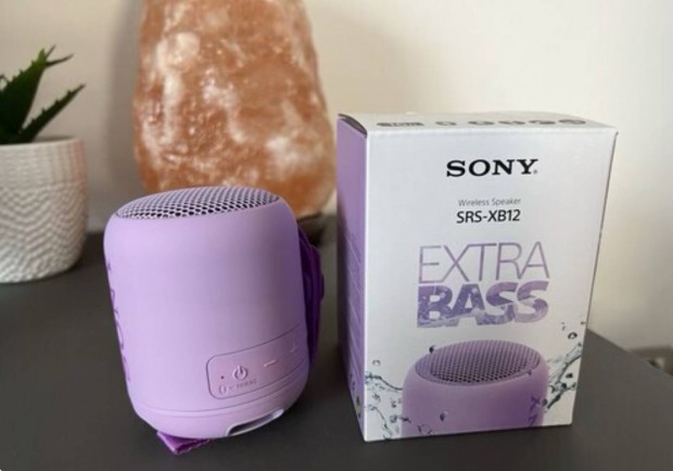 Sony XB12 Bluetooth hangszr lila