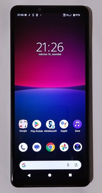 Sony Xperia 10 IV Mobiltelefon Szép Állapotban Tartozékokkal