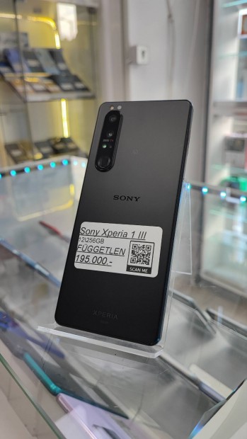 Sony Xperia 1 III 12/256GB fggetlen ajndk tok. 