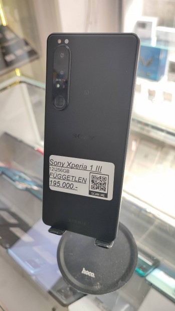 Sony Xperia 1 III 12/256 GB Krtyafggetlen Karcmentes llapot