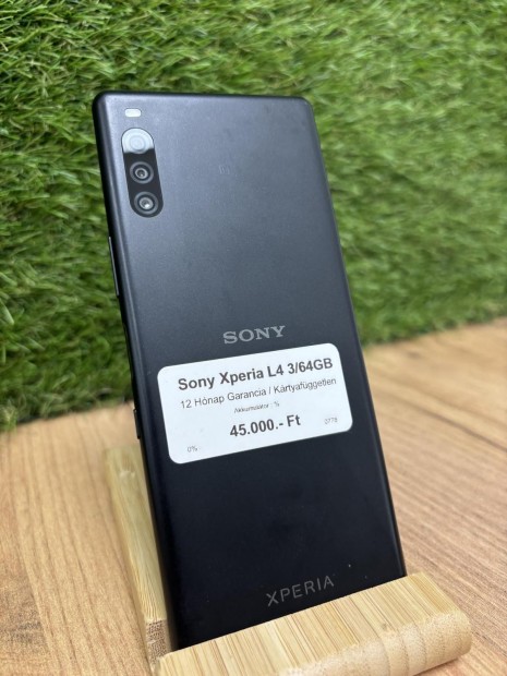 Sony Xperia L4 Krtyafggetlen 64 GB 3 GB Ram, 12 h garancia