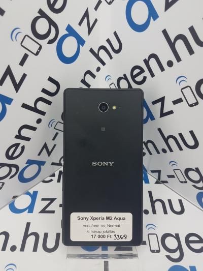 Sony Xperia M2 Aqua|Norml|Fekete|Vodafone-os