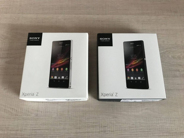 Sony Xperia Z, White/Black, 16 GB, j (0 Perces), + Ajndkok