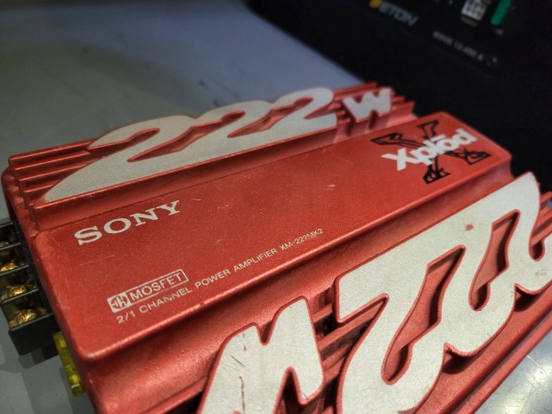 Sony Xplod XM-222MK2 erősítő