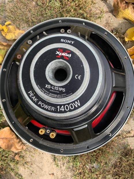 Sony Xplod XS-L151P5 1400W-os autós mélyláda
