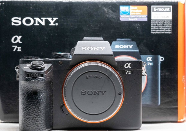 Sony a7II dobozban, j llapotban 34e expo, extrk