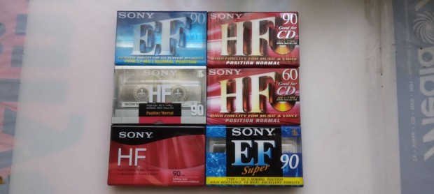 Sony audio kazetta csomag