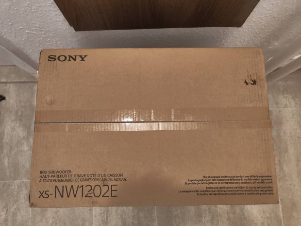 Sony autó erősítő és 2 db Subwoofer új eladó
