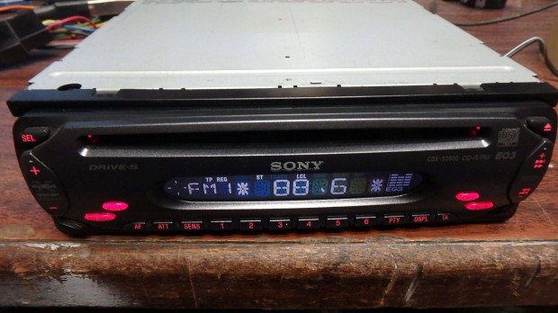 Sony autórádió