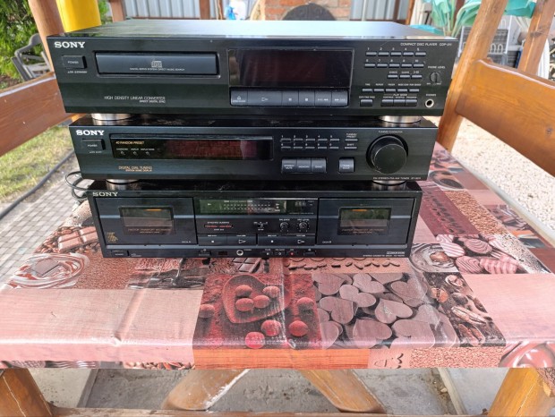 Sony deck,tuner,cd lejátszó hibas