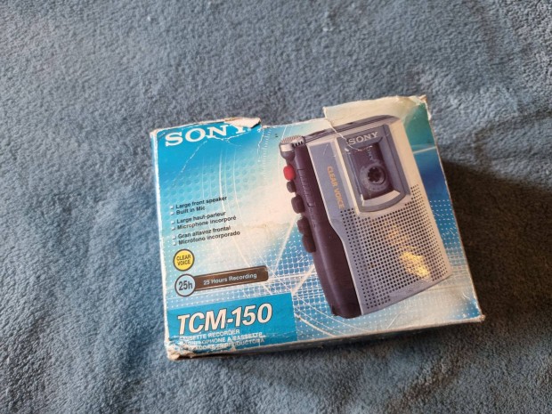 Sony diktafon ajndk kazettval
