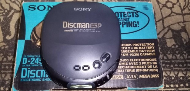 Sony discman dobozos 1997
