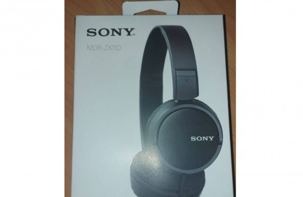 Sony fejhallgat flhallgat MDR-Zx110 bontatlan dobozban 3900Ft