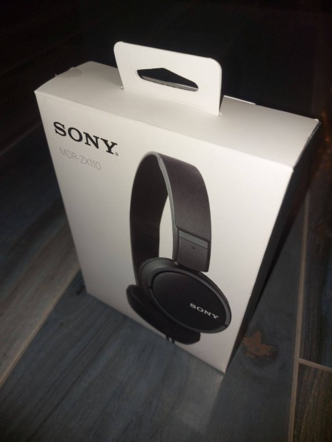 Sony fejhallgat flhallgat MDR-Zx110 j dobozban 3500Ft