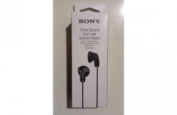 Sony flhallgat fekete