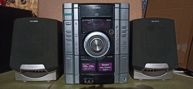 Sony hifi torony, rdi, erst 