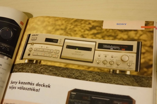 Sony katalgus 1992 deck tc k990es