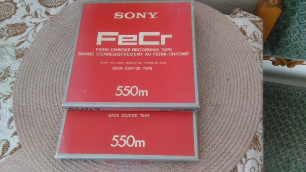Sony magnó szalag fém orsó 18 cm