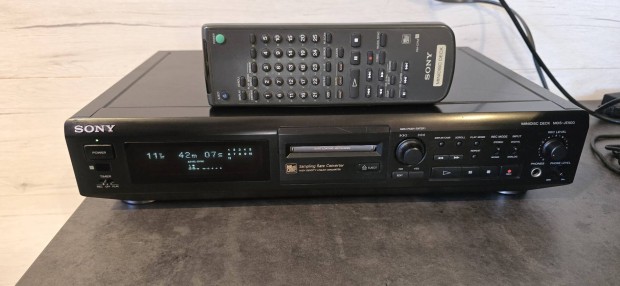 Sony mds-je500 minidisc lejtsz tvval