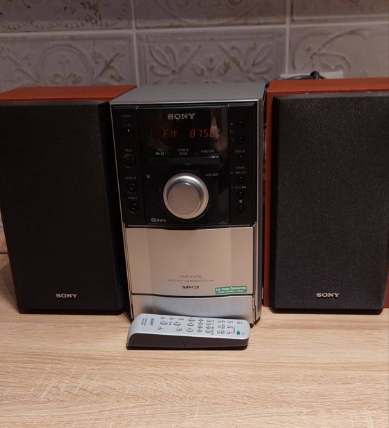 Sony mini hi-fi /rdi,CD,kazetta/