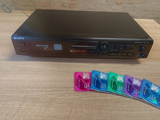 Sony minidisc deck (MDS-JE500) - hibs!! 