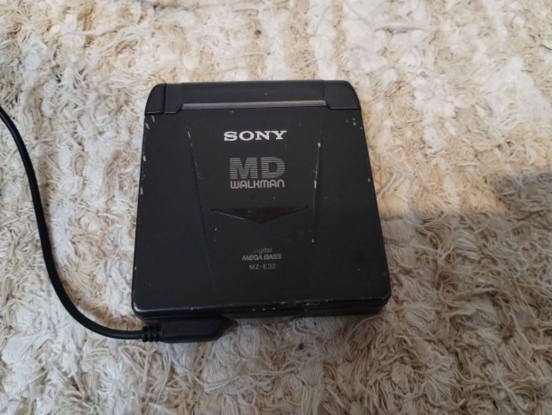 Sony minidisc fekete hibs