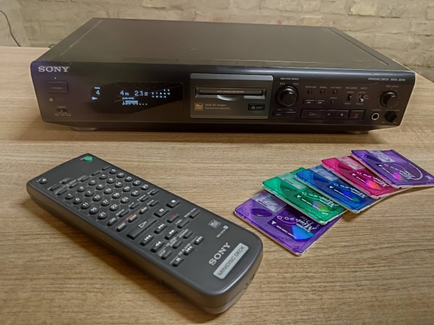 Sony minidisc lejtsz (MDS-JE510) 