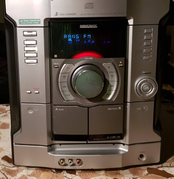 Sony nagyteljestmny hifi erst, rdi tuner, cd, deck, AUX 97