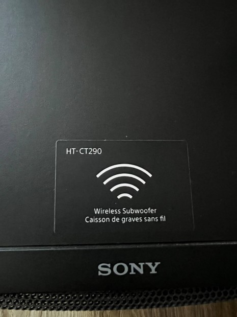 Sony projektor, soundbar HT-CT 290