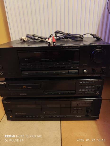 Sony rdis erst, sony cd jtsz, sherwood ktkazetts magndeck!