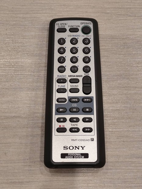 Sony rmt-cd55ad System Audio rdi cd tv tvirnyt