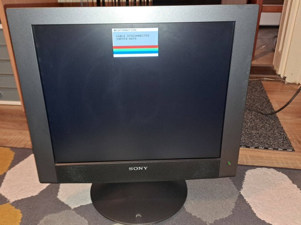 Sony sdm-hx73 17" lcd monitor, beptett hangszr, vga, dvi