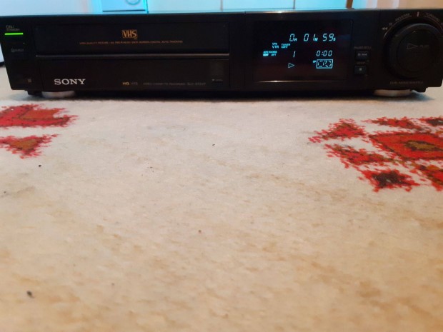 Sony slv-373vp vhs magnó lejátszó videó videomagnó videolejátszó