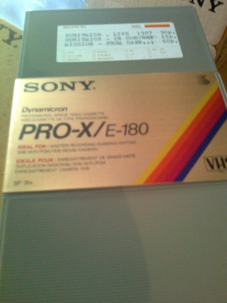 Sony vhs kazetta