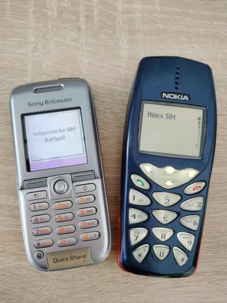 Sonyericsson K300 Nokia 3510i retro mobiltelefon