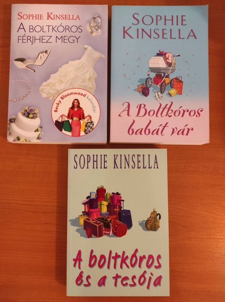 Sophie Kinsella: A Boltkros sorozat