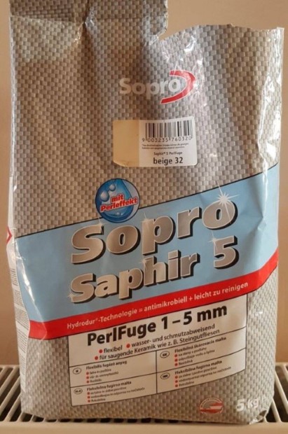 Sopro Saphir 5 flexibilis, vll fugz gyngyeffekttel
