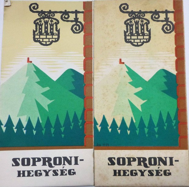 Soproni hegysg turista trkp 1964