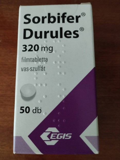 Sorbifer Durules vas tabletta 50 db