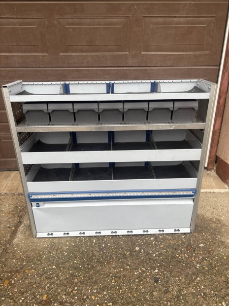 Sortimo jrmberendezs raktr polc mhely szerszm felptmny 