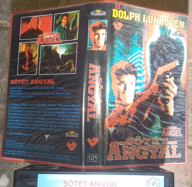 Stt angyal - sci- fi vhs - Dolph Lundgren